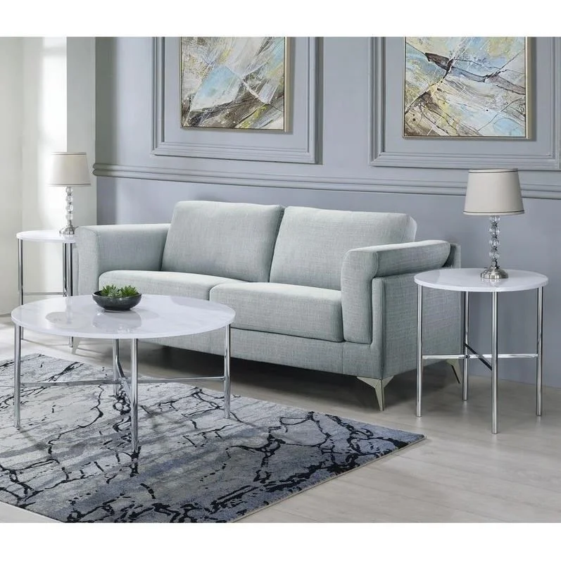 Elements Cyrus CTCY CTCY100OT Contemporary Occasional Table Set Royal